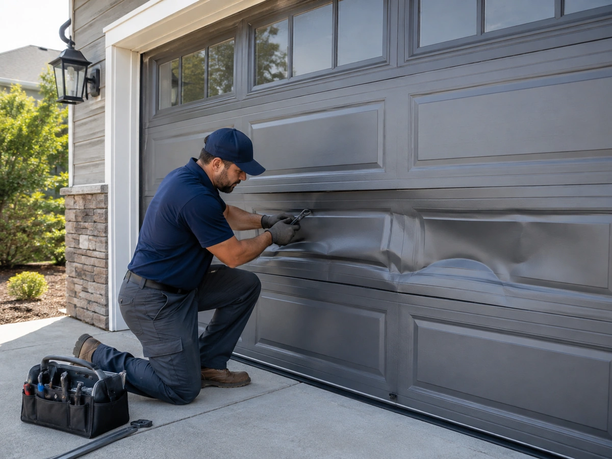 Garage Door Panel Repair in Malden, MA